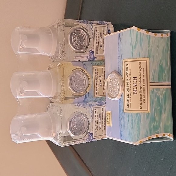 MICHEL DESIGN WORKS Other - BUNDLE/2-BATH ITEMS/SHEA BUTTER SOAP/LIQUID HAND SOAP/MICHEL DESIGN WORKS